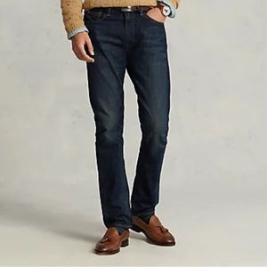 Men’s Polo Ralph Lauren Varick Slim Straight Denim - EUC - 34/34 - Dark Denim